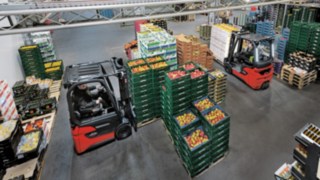 Alquiler carretilla Xi Linde campaña fruta