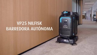 VP25 Nilfisk, la barredora autónoma más eficiente