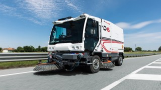 Barredora vial Dulevo D6 en Zargoza, Huesca,Teruel y Soria